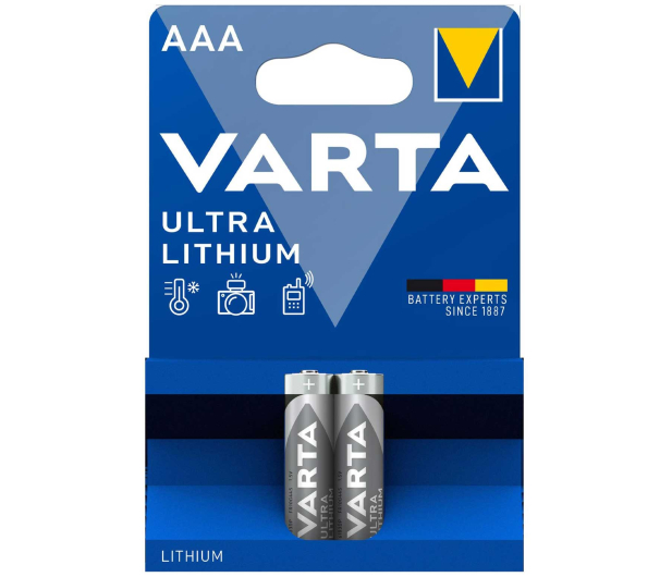 Varta Ultra Lithium AAA (2 szt.) - 1456622 - zdjęcie